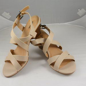 ABELLA Women's Tadonna Sandal Light Pink Size 9.5 2.5" heel